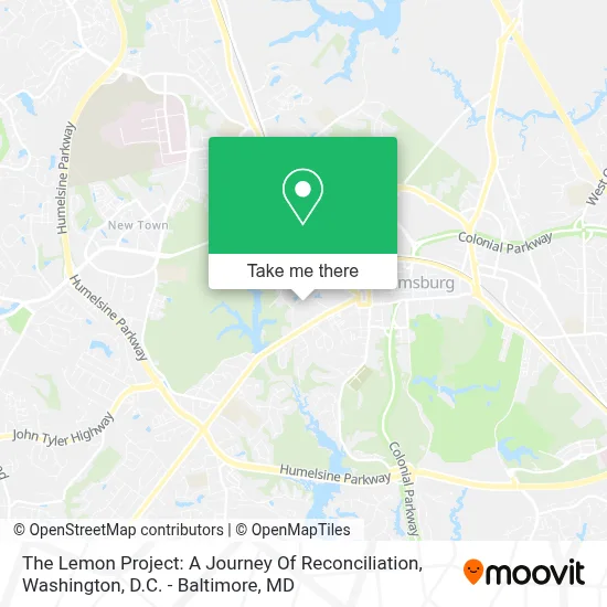 The Lemon Project: A Journey Of Reconciliation map