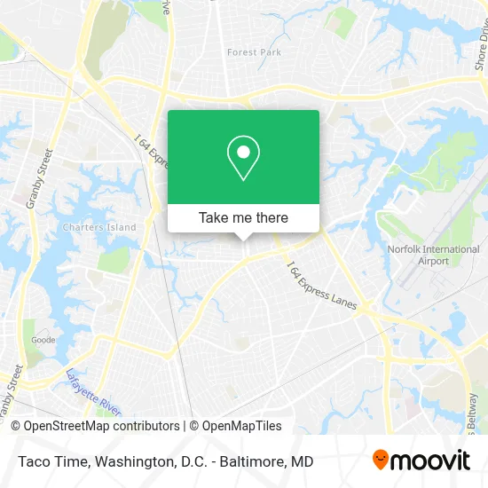 Taco Time map