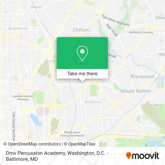 Dmv Percussion Academy map