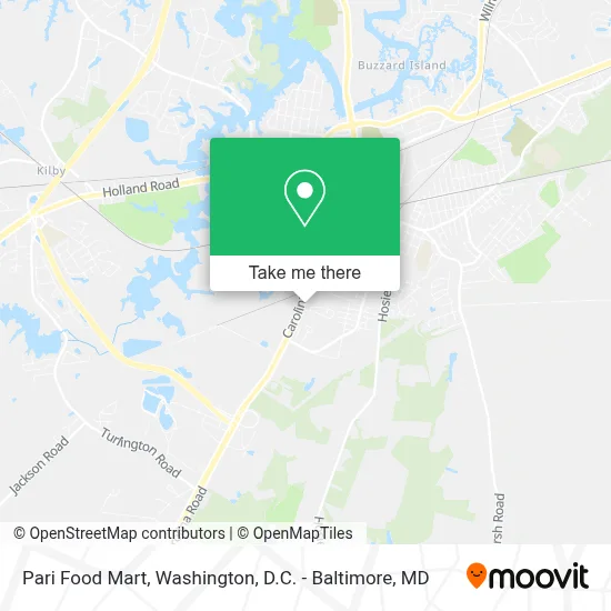 Pari Food Mart map
