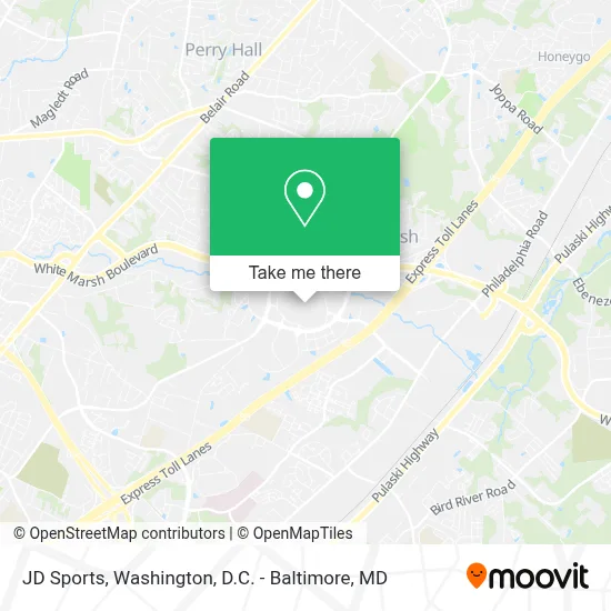 Jd Sports map
