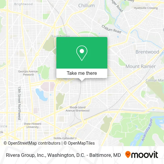 Rivera Group, Inc. map