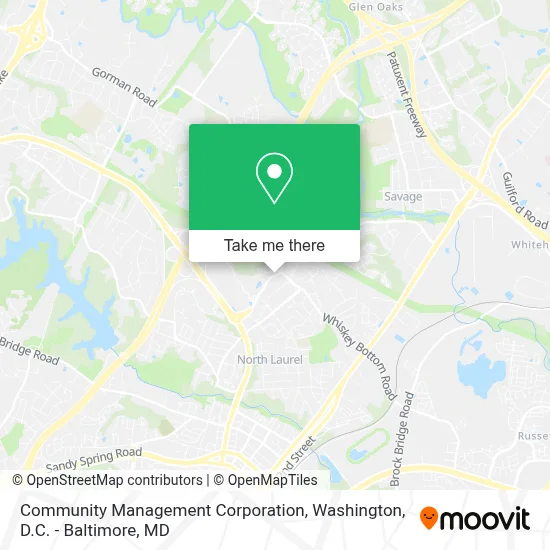 Community Management Corporation map