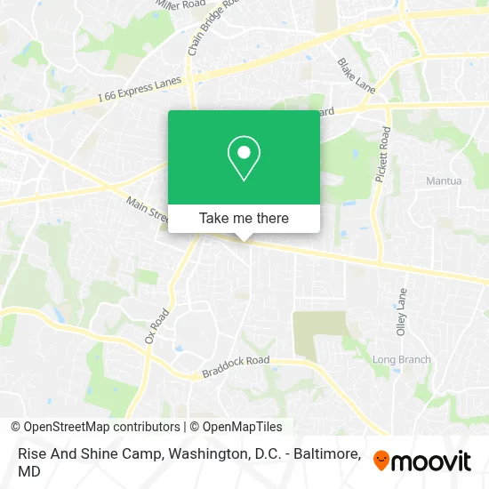Rise And Shine Camp map