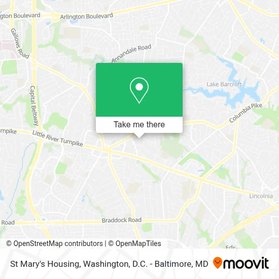 St Mary's Housing map