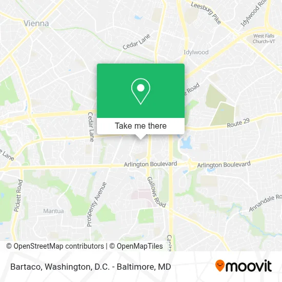 Bartaco map