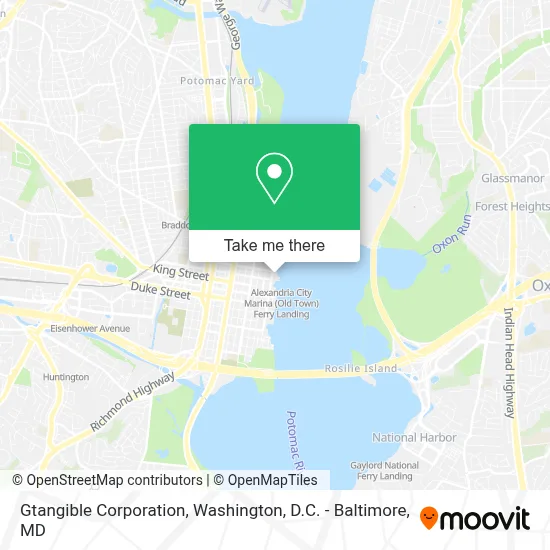 Gtangible Corporation map