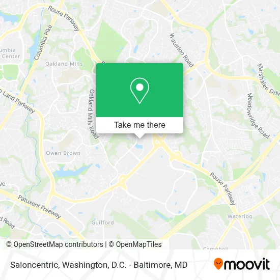 Saloncentric map