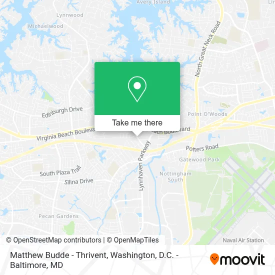 Matthew Budde - Thrivent map