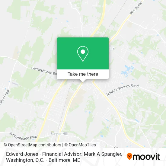 Edward Jones - Financial Advisor: Mark A Spangler map