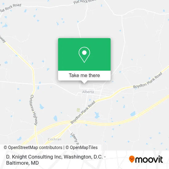 D. Knight Consulting Inc map