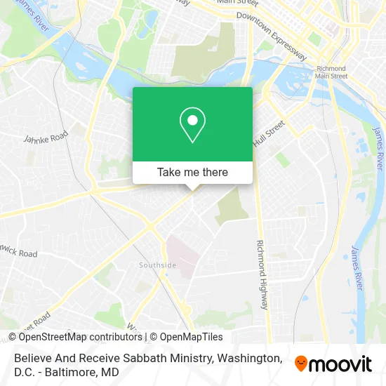 Believe And Receive Sabbath Ministry map