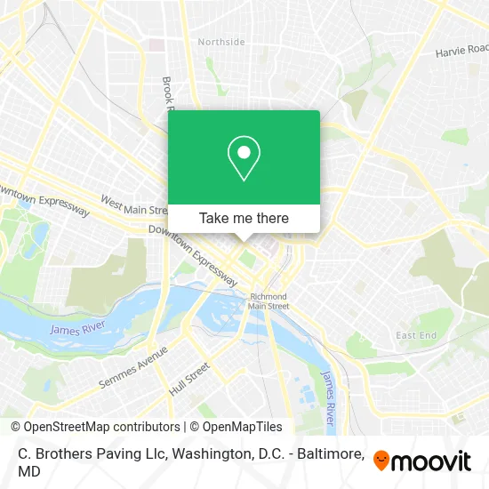 C. Brothers Paving Llc map