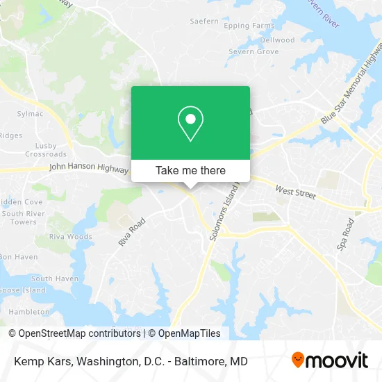 Kemp Kars map