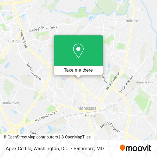 Apex Co Llc map