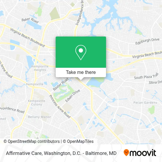 Affirmative Care map