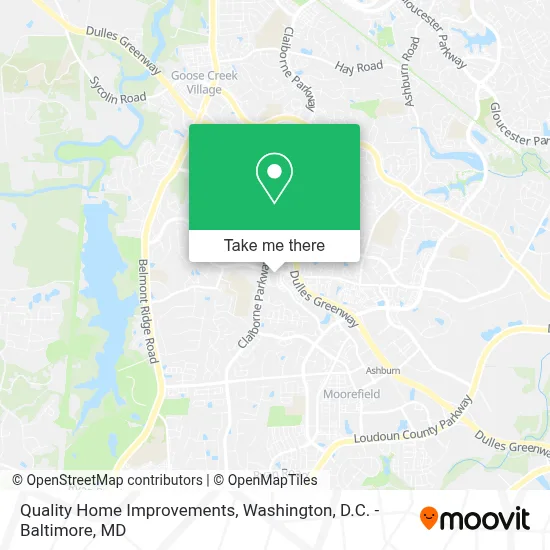 Quality Home Improvements map