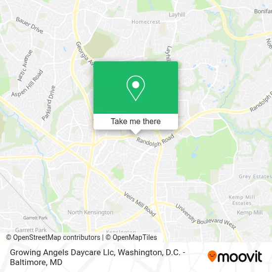 Growing Angels Daycare Llc map
