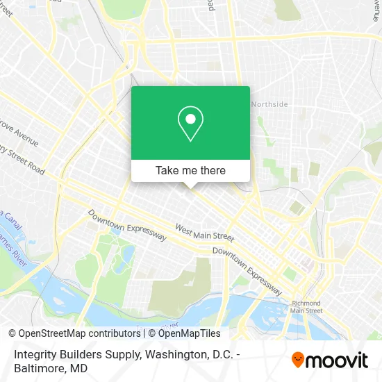Integrity Builders Supply map