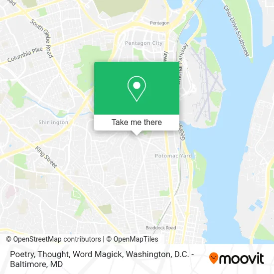 Poetry, Thought, Word Magick map