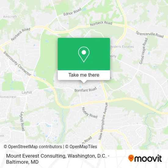 Mount Everest Consulting map