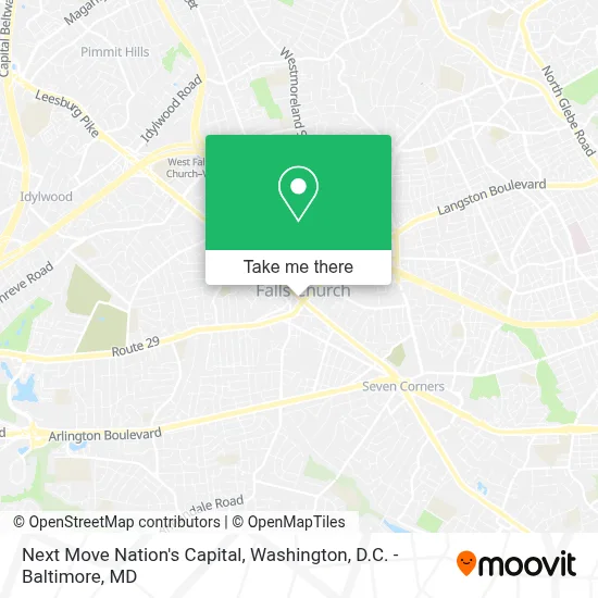 Next Move Nation's Capital map