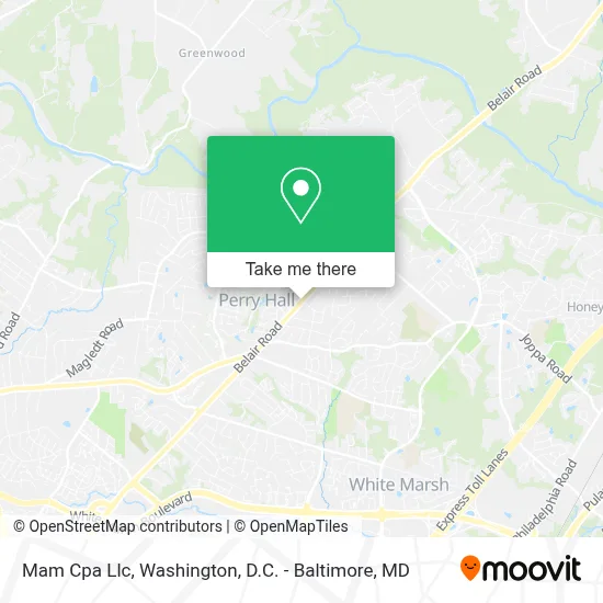 Mam Cpa Llc map