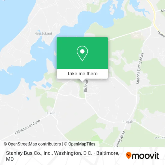 Stanley Bus Co., Inc. map