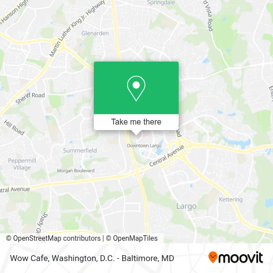 Wow Café map