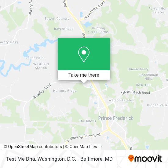 Test Me Dna map