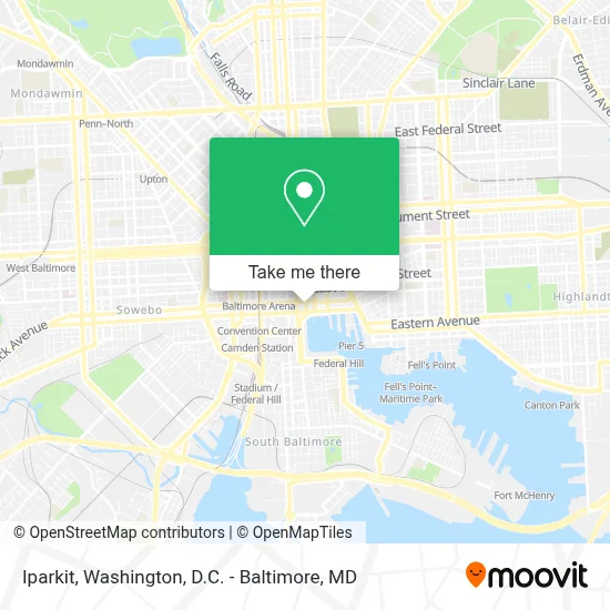 Iparkit map