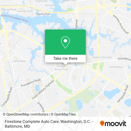 Firestone Complete Auto Care map