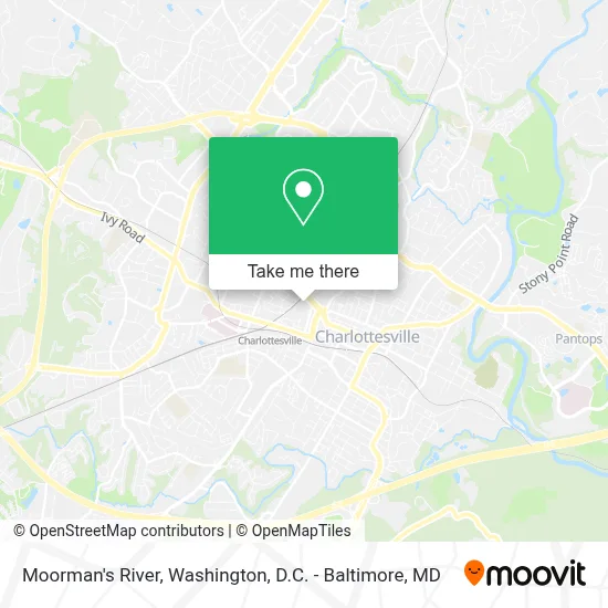 Moorman's River map