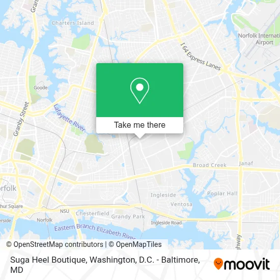 Suga Heel Boutique map