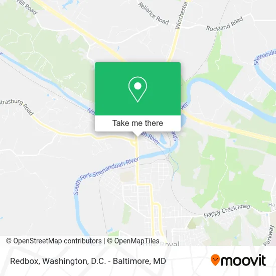 Redbox map