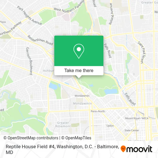 Reptile House Field #4 map
