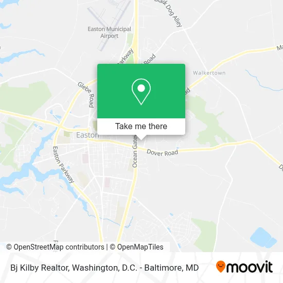 Bj Kilby Realtor map