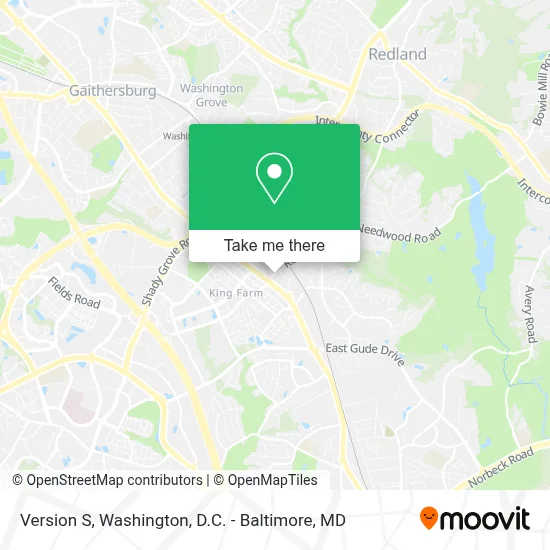 Version S map