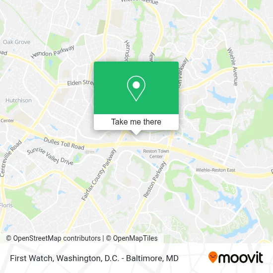 First Watch map