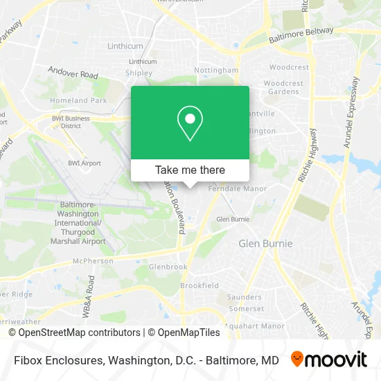 Fibox Enclosures map
