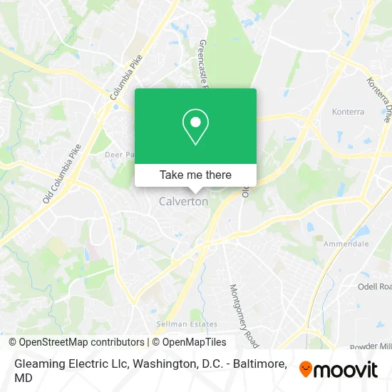 Gleaming Electric Llc map