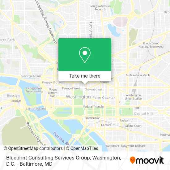 Blueprint Consulting Services Group map