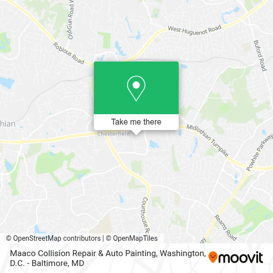 Maaco Collision Repair & Auto Painting map