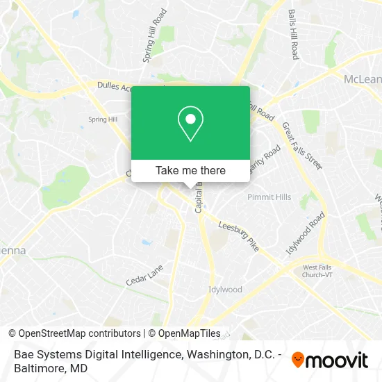 Bae Systems Digital Intelligence map
