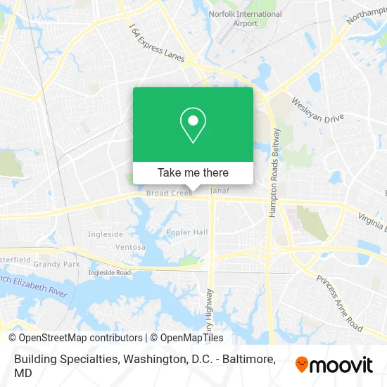 Building Specialties map
