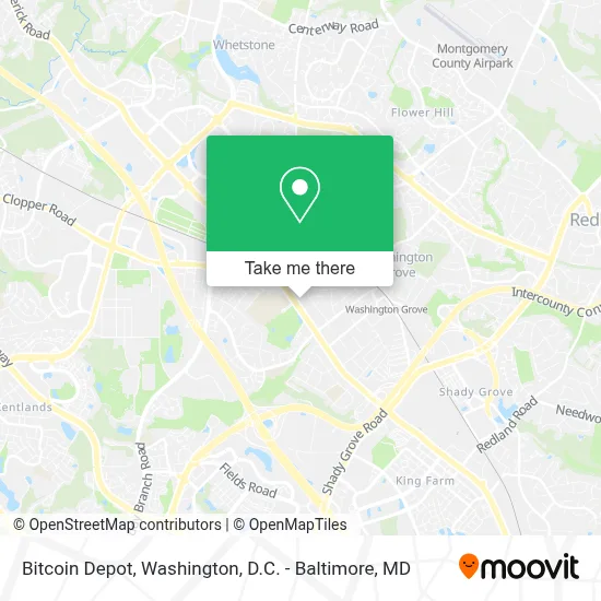 Bitcoin Depot map