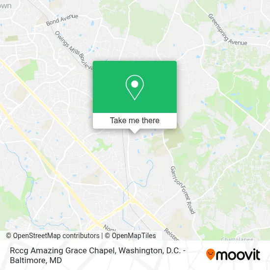Rccg Amazing Grace Chapel map