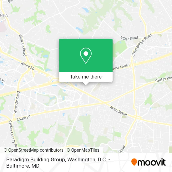 Paradigm Building Group map