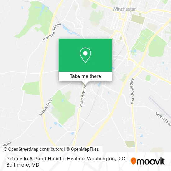 Pebble In A Pond Holistic Healing map