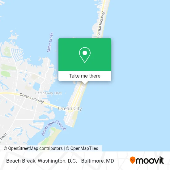 Beach Break map